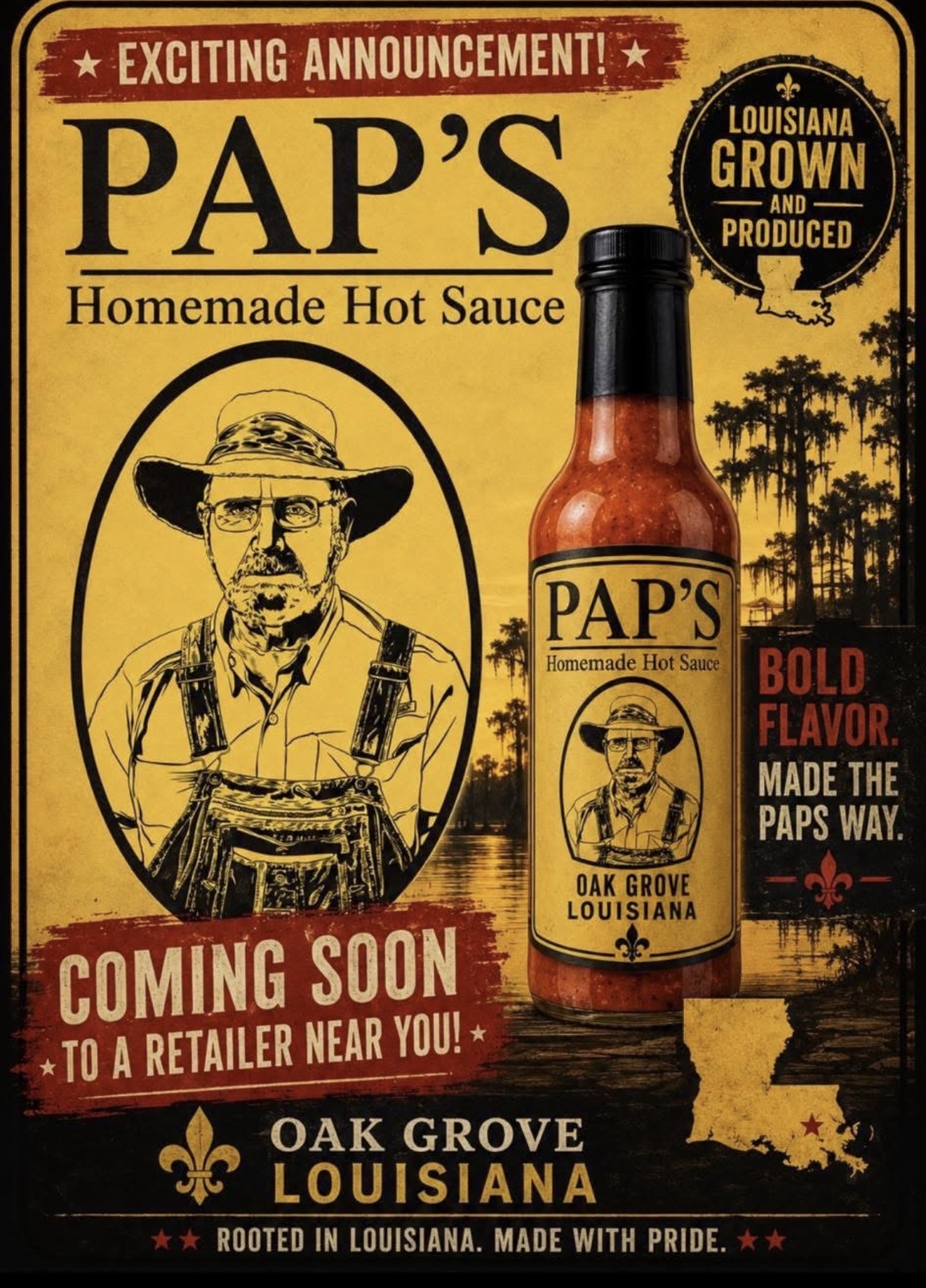 Pap's Homemade Hot Sauce logo